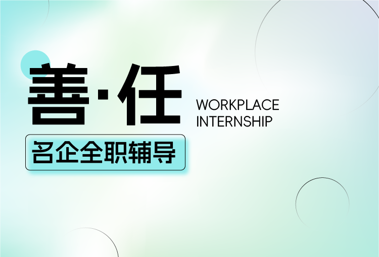 【善·任】名企全职辅导