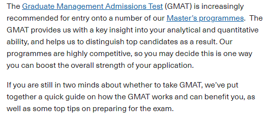 GMAT/GRE？英国读商科要这样选！