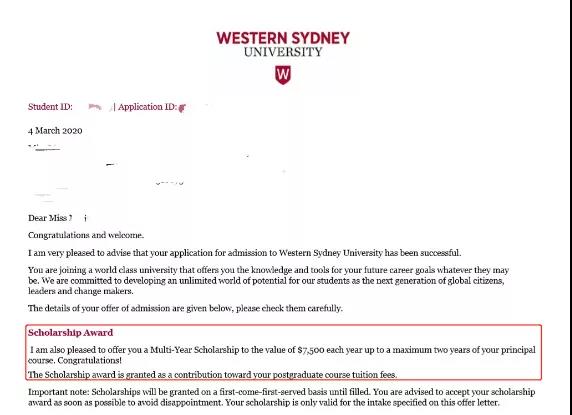 西悉尼大学护理专业相关信息