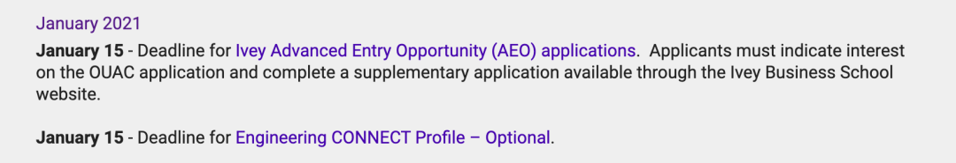 西安大略申请截止日期