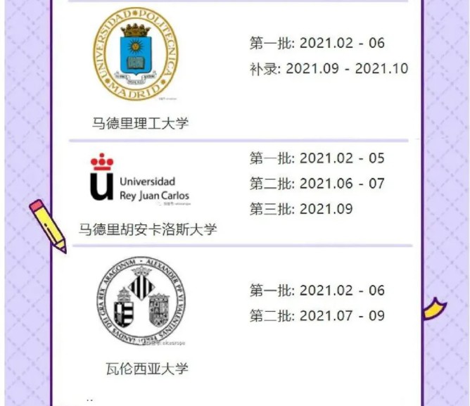 西班牙申请