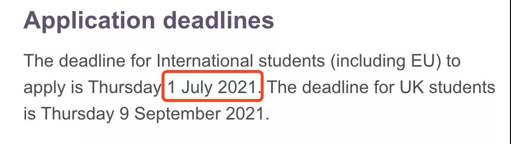 伯明翰大学2021录取