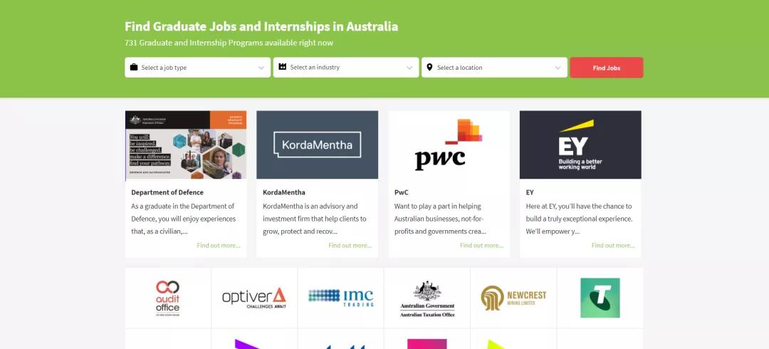 GradConnection网页